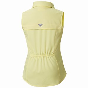 Columbia Tamiami™ Sleeveless Skjorta Flickor Gula (ZBLCK8314)